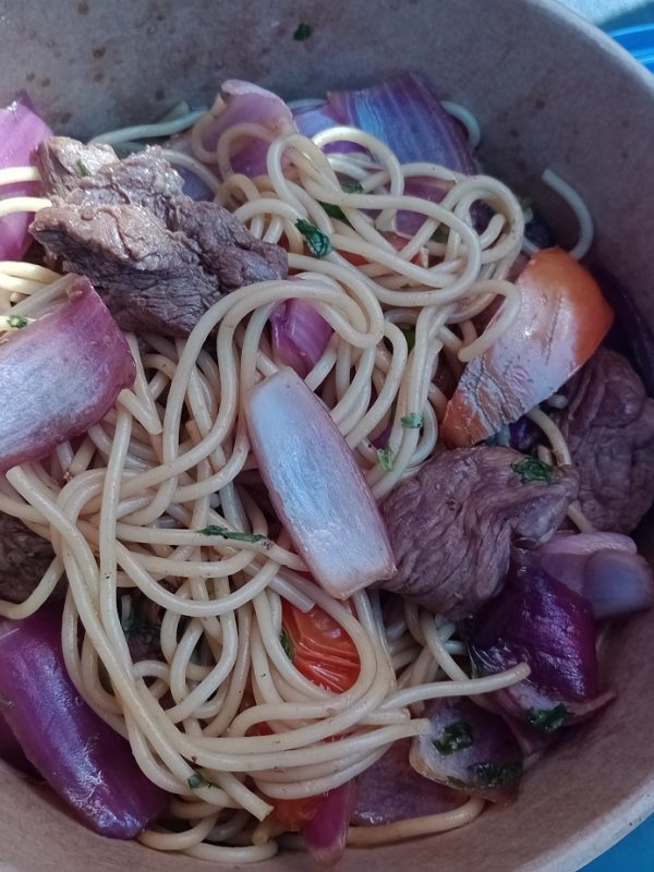 Tallarin Saltado de Lomo
