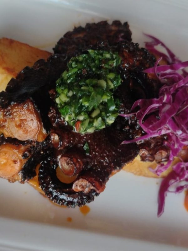 Pulpo a la parrilla
