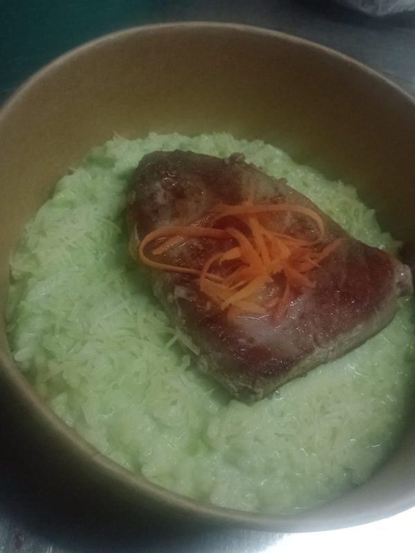 Risotto de Palta con Atún a la Parrilla